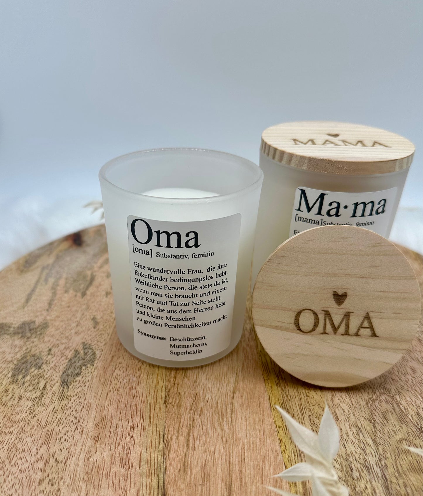 Duftkerze „Mama“ – Fresh Flower - Geschenk zu Muttertag