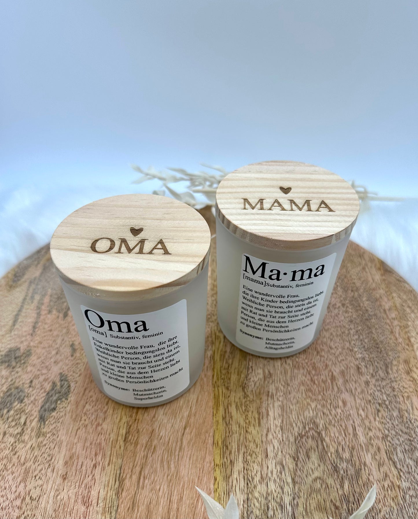 Duftkerze „Mama“ – Fresh Flower - Geschenk zu Muttertag