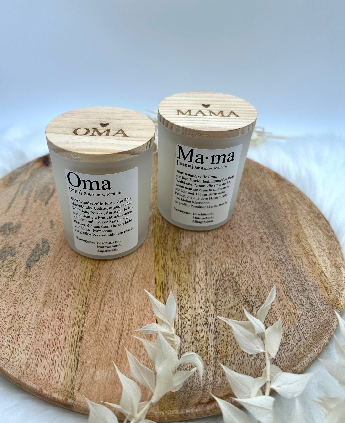 Duftkerze „Mama“ – Fresh Flower - Geschenk zu Muttertag