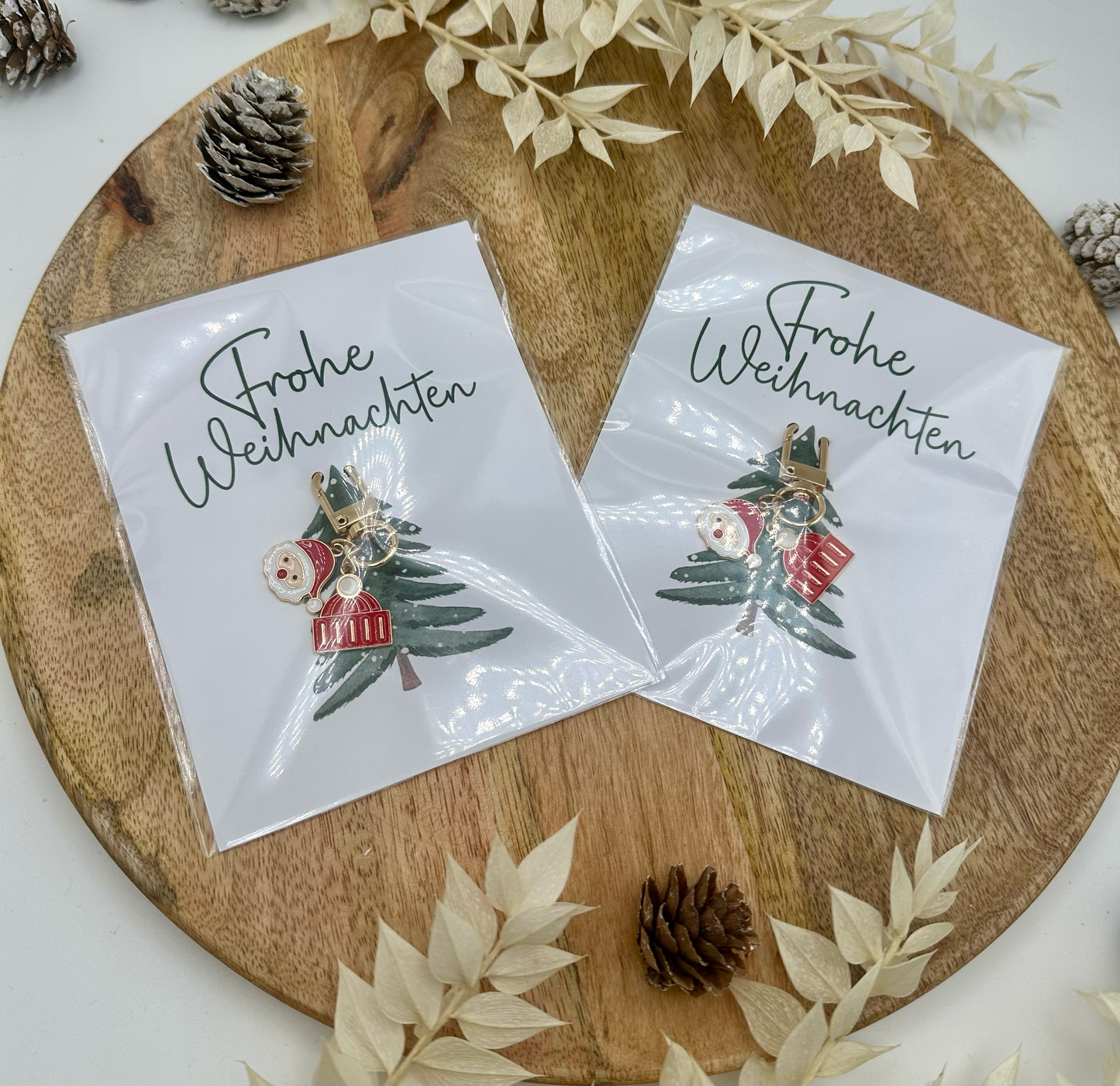 Wichtelgeschenk - Schlüsselanhänger mit Karte
