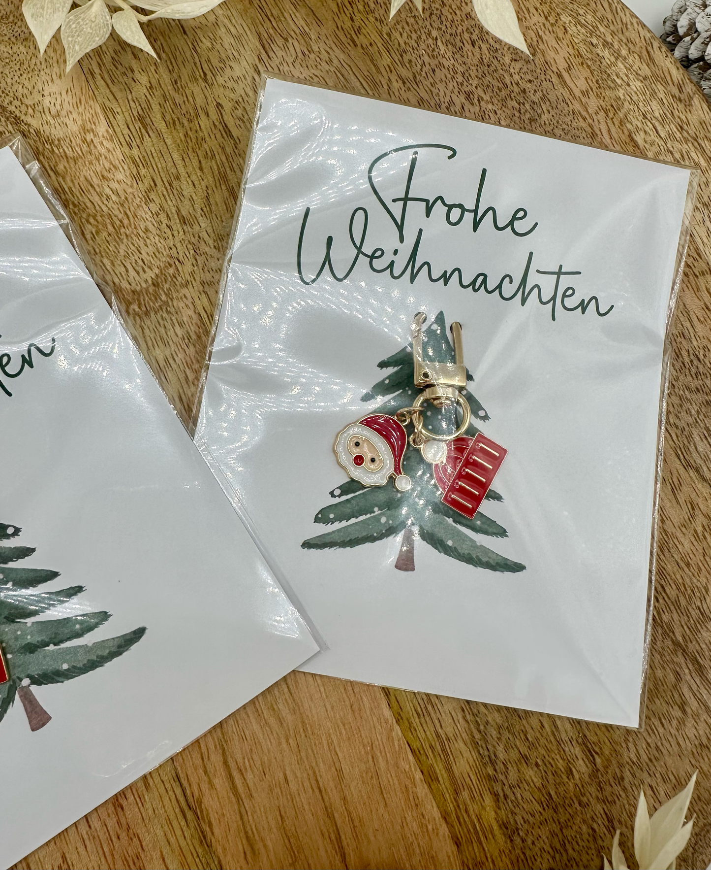 Wichtelgeschenk - Schlüsselanhänger mit Karte