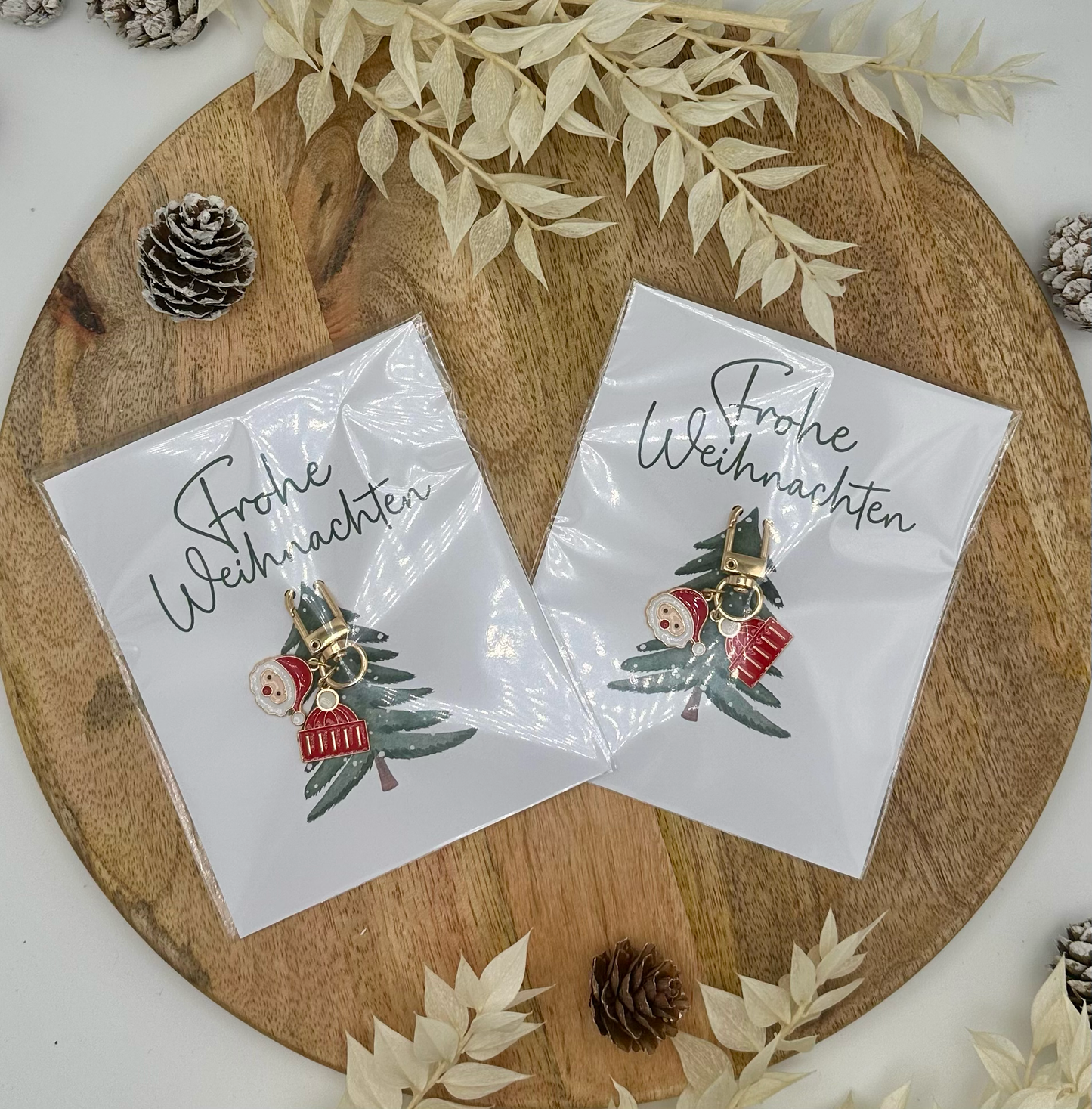 Wichtelgeschenk - Schlüsselanhänger mit Karte
