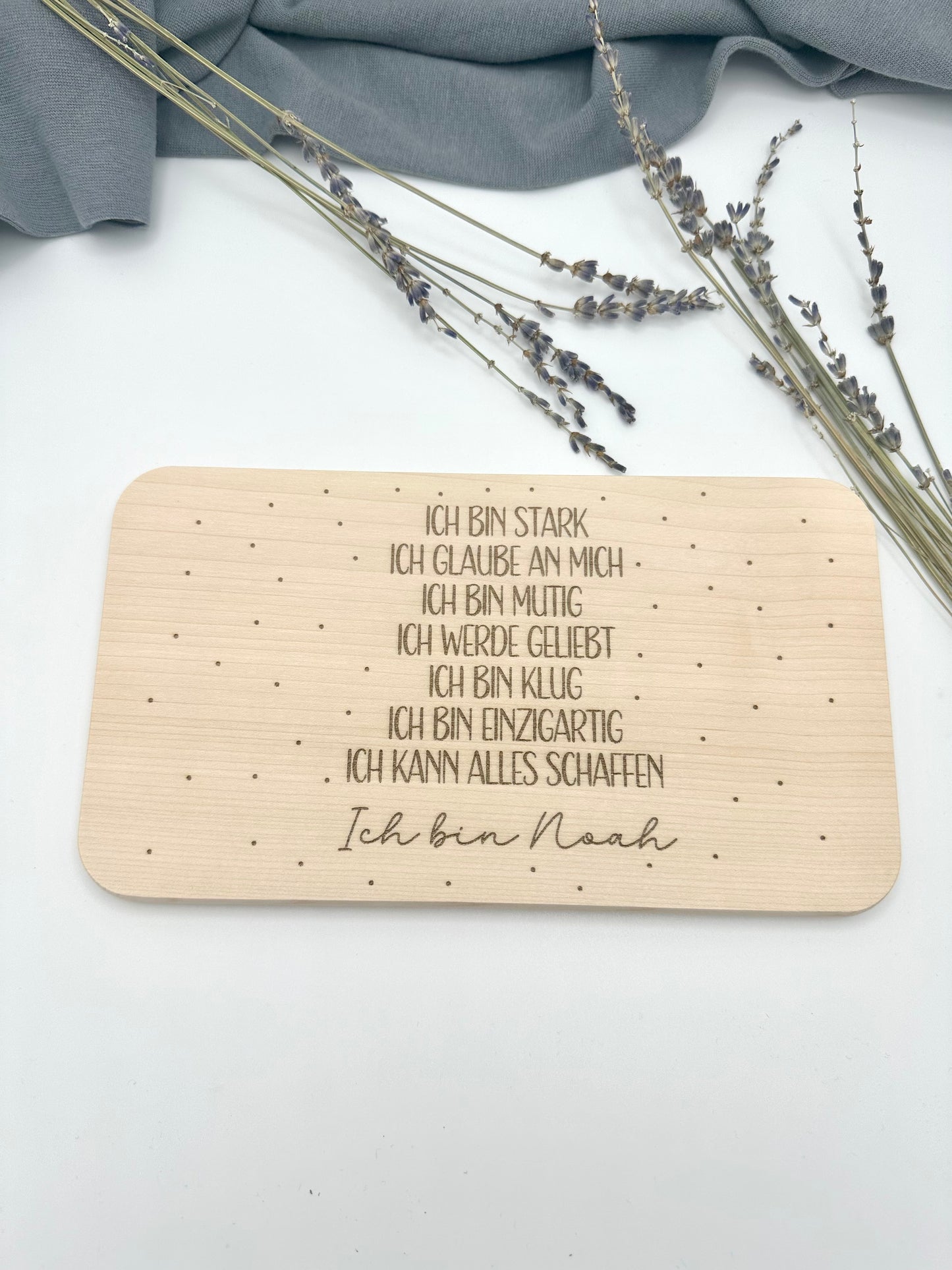Affirmations Dekobrettchen für Kinder