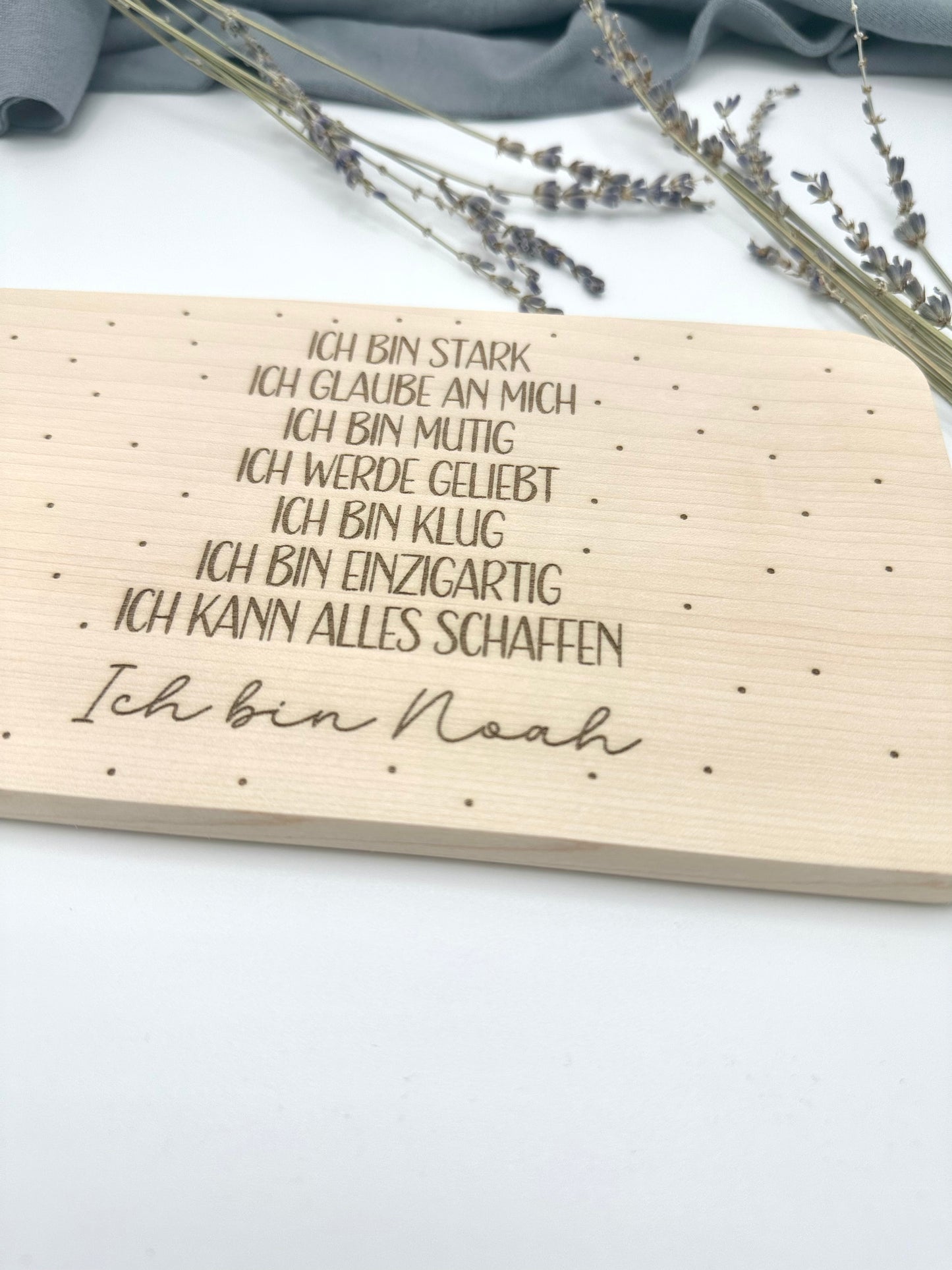 Affirmations Dekobrettchen für Kinder