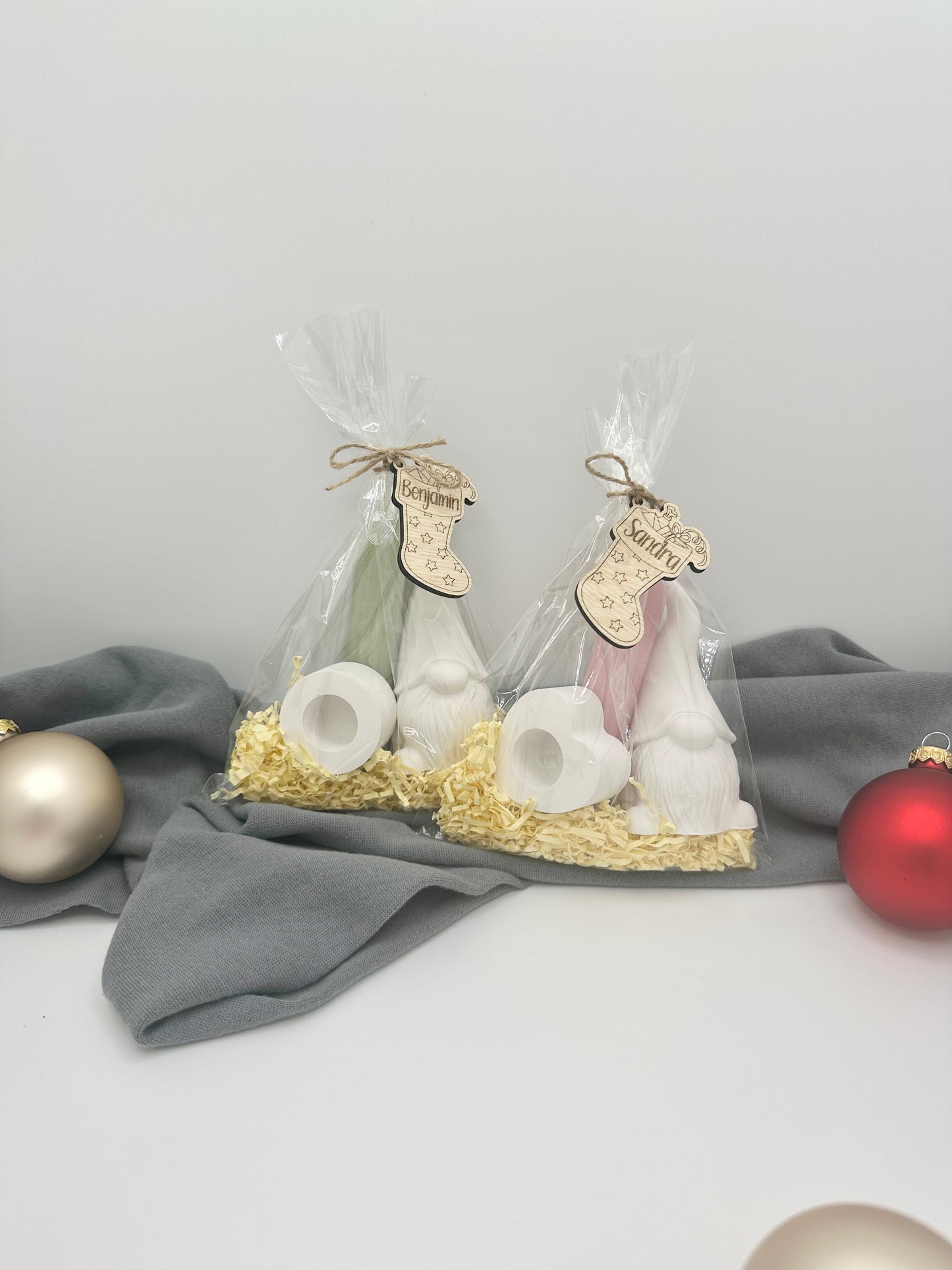 Wichtelgeschenk - Weihnachtsgeschenk mit Kerze