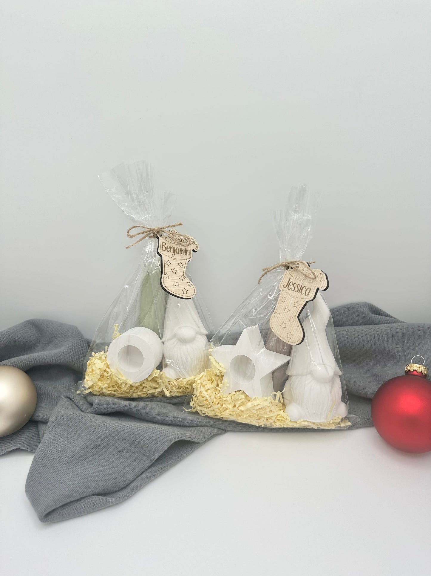 Wichtelgeschenk - Weihnachtsgeschenk mit Kerze