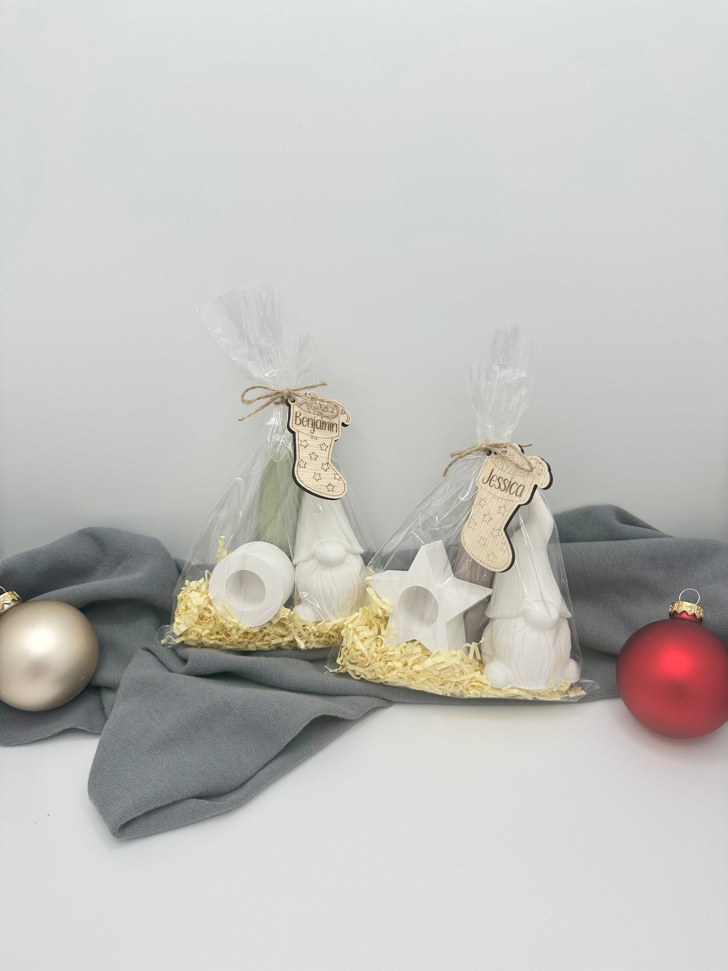 Wichtelgeschenk - Weihnachtsgeschenk mit Kerze