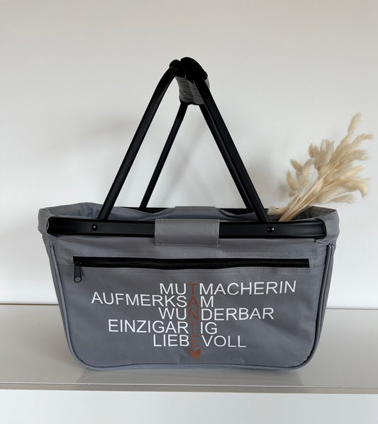 Einkaufskorb Tante, Geschenk Tante, Geburtstagsgeschenk für Tante, Beste Tante