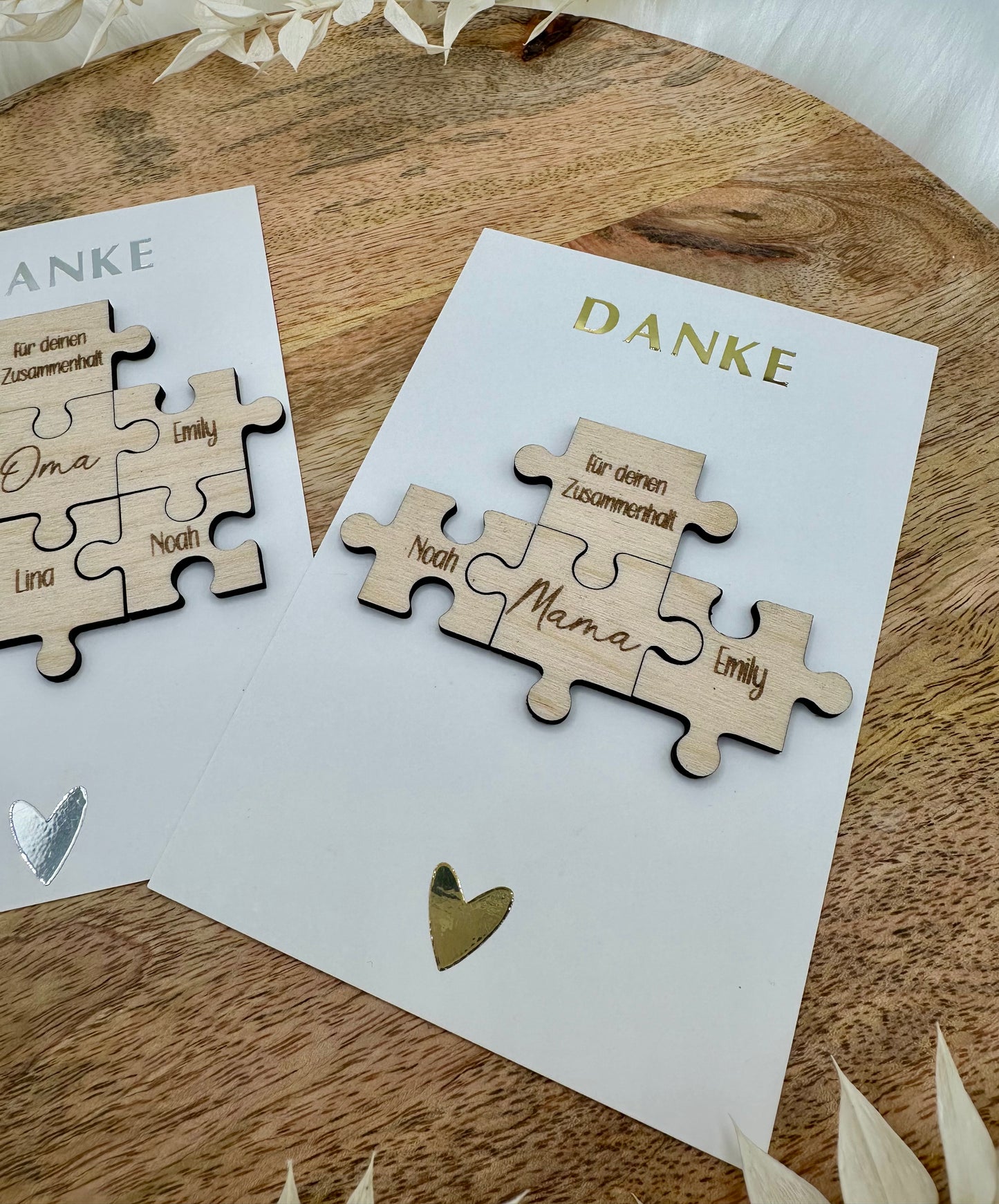 Karte Mama Puzzle | Muttertagsgeschenk