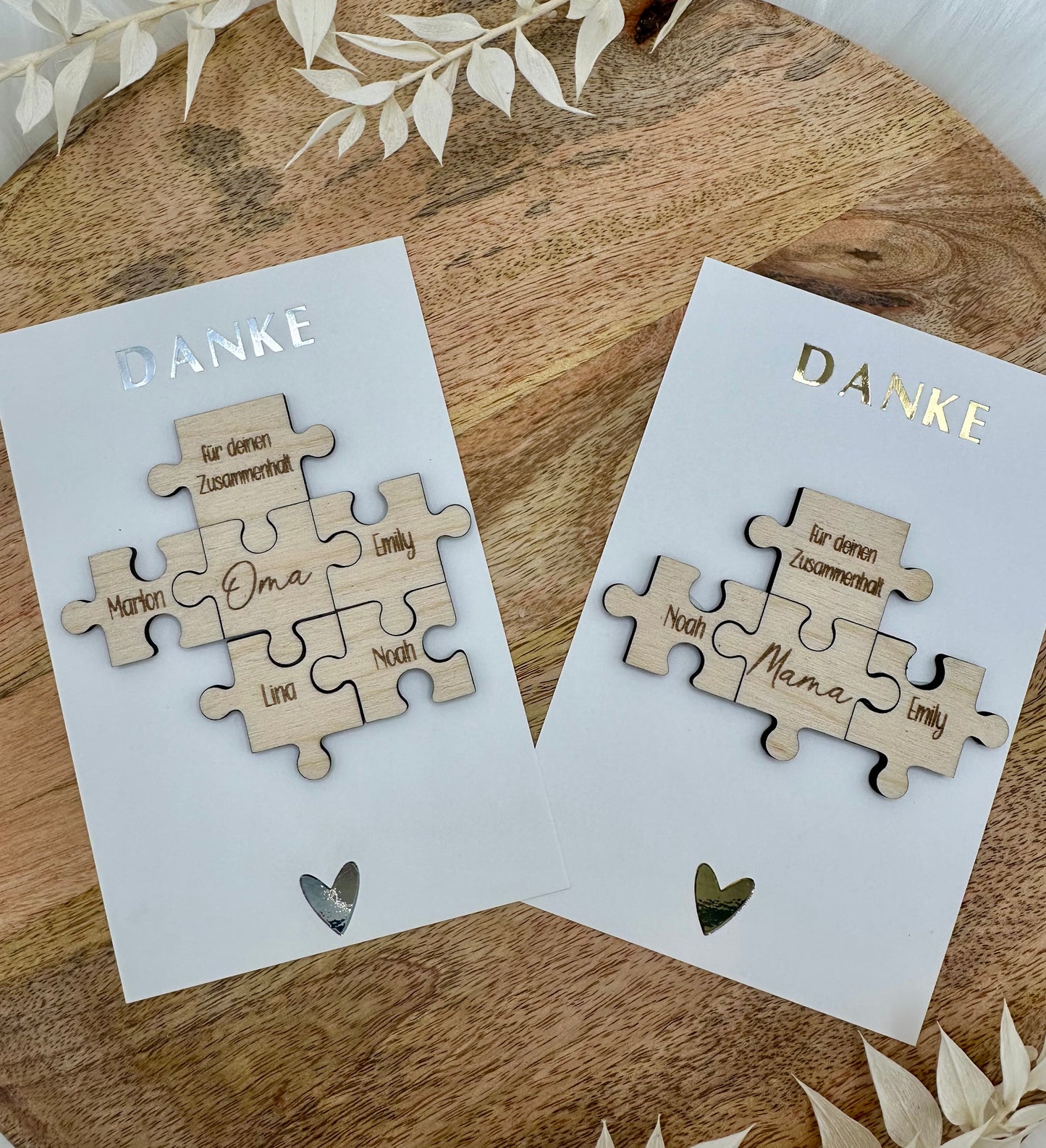 Karte Mama Puzzle | Muttertagsgeschenk