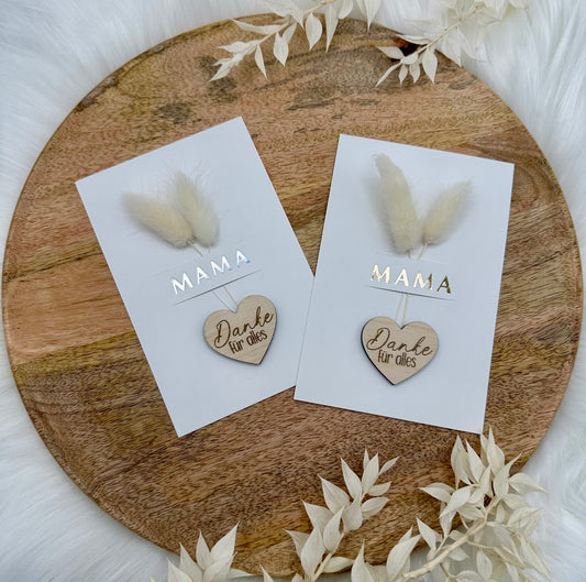 Karte Mama | Muttertagsgeschenk