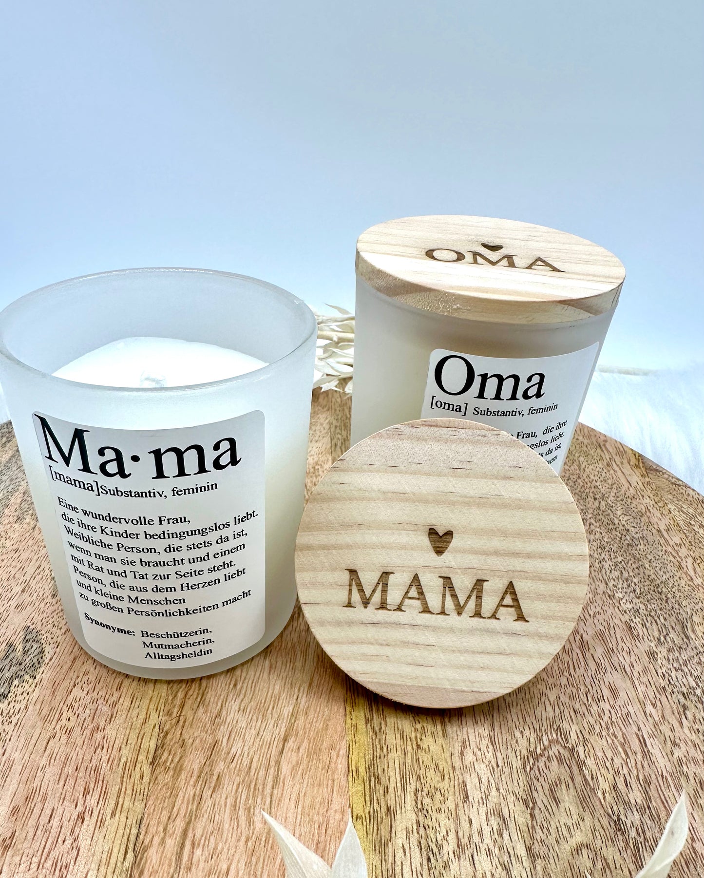 Duftkerze „Mama“ – Fresh Flower - Geschenk zu Muttertag