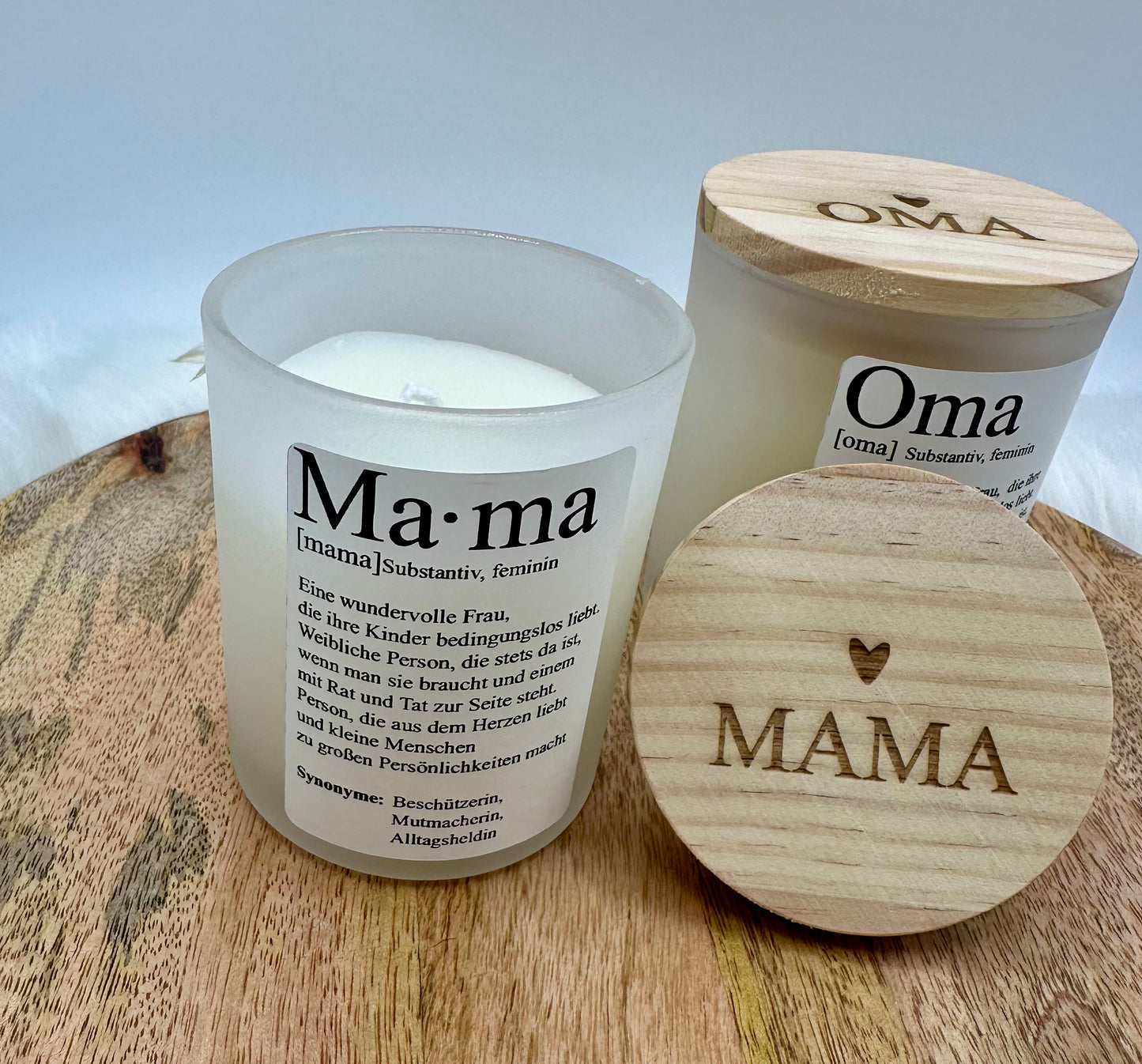 Duftkerze „Mama“ – Fresh Flower - Geschenk zu Muttertag