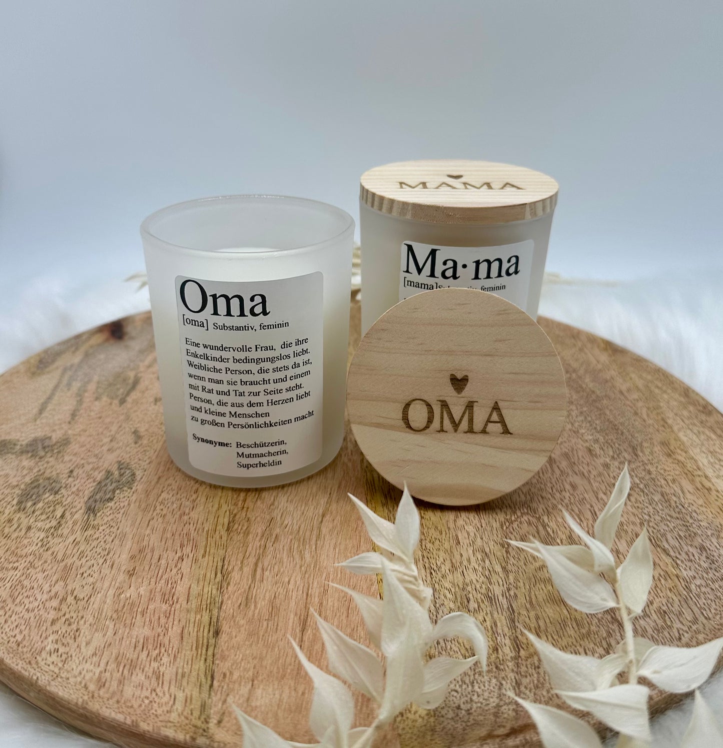 Duftkerze „Mama“ – Fresh Flower - Geschenk zu Muttertag
