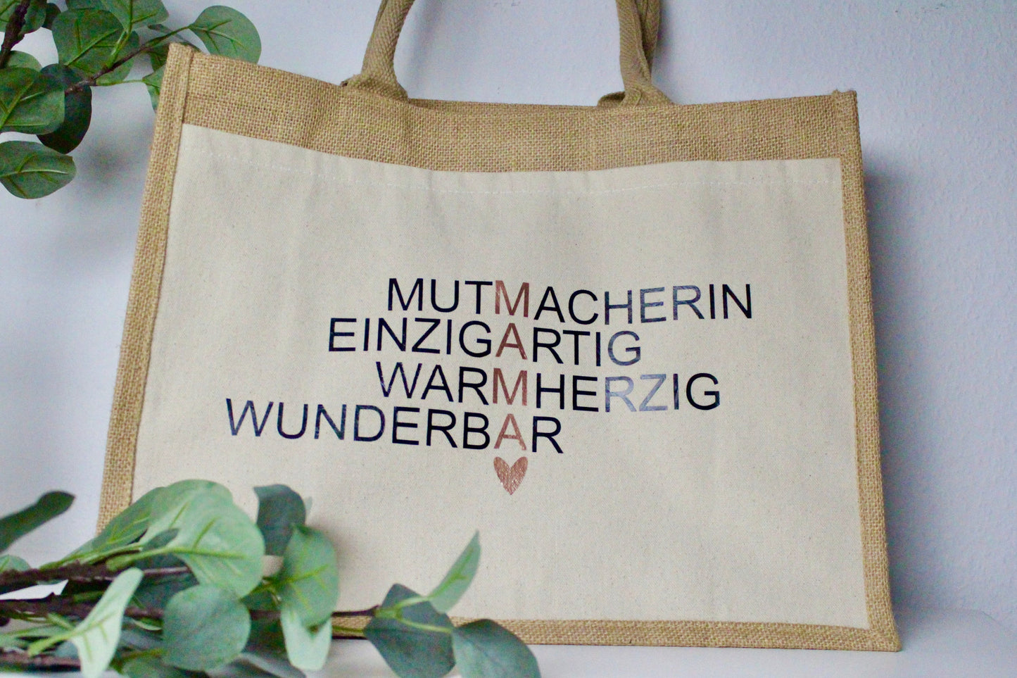 Tasche, Einkaufstasche, Jutetasche, Muttertag, Geschenk, Mama, Muttertagsgeschenk, Individuelle Geschenke, Reisetasche, Markttasche, Beutel