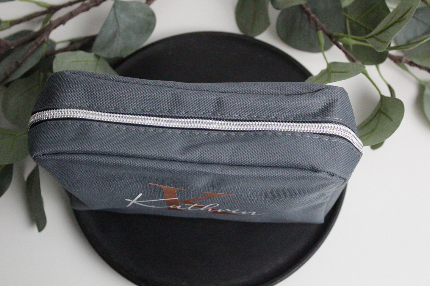 Personalisierte Kosmetiktasche - Tasche mit Namen - Kulturbeutel - Geschenk Valentinstag - Muttertag - Reiseorganizer