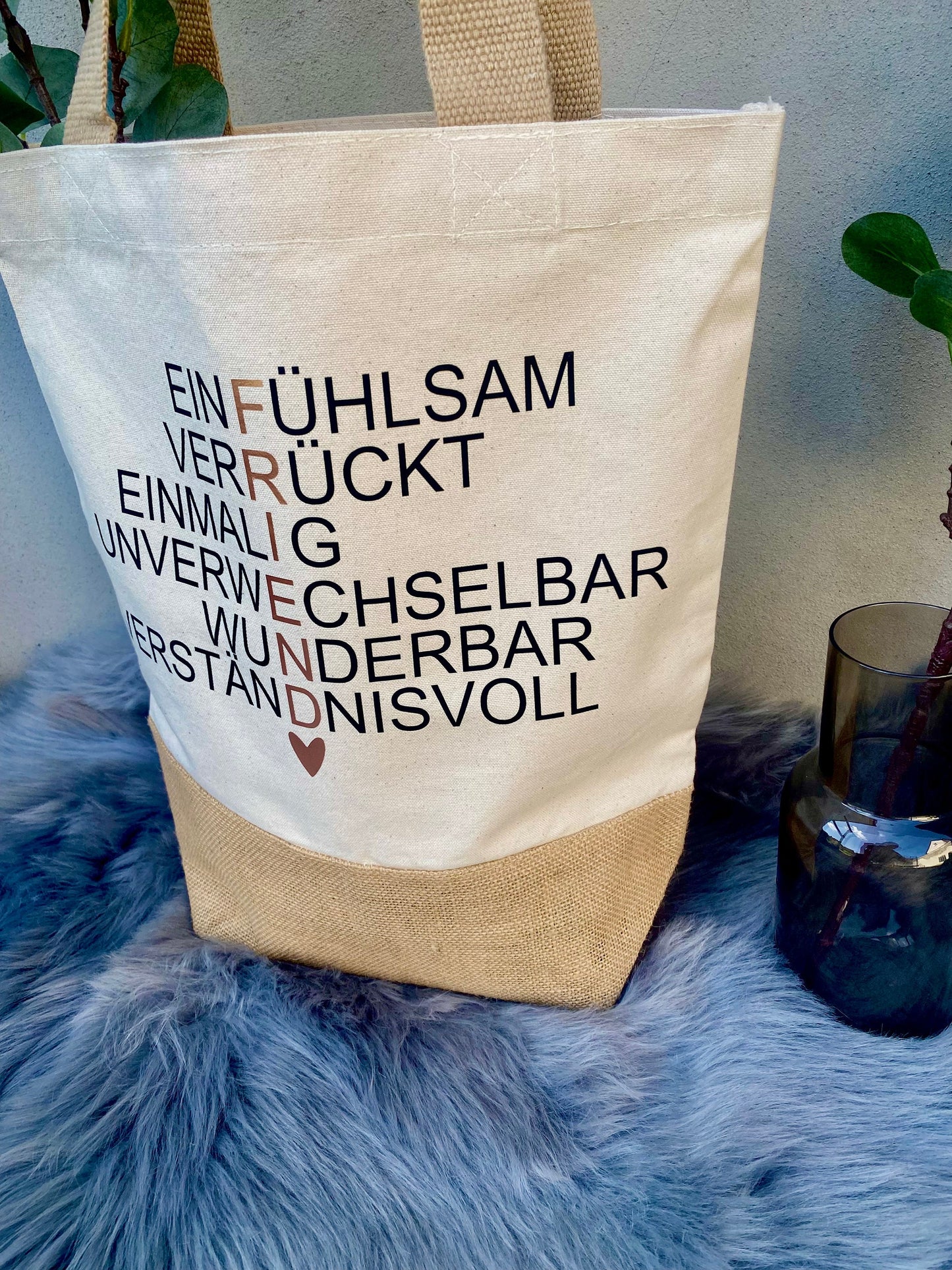 Baumwolltasche Friend