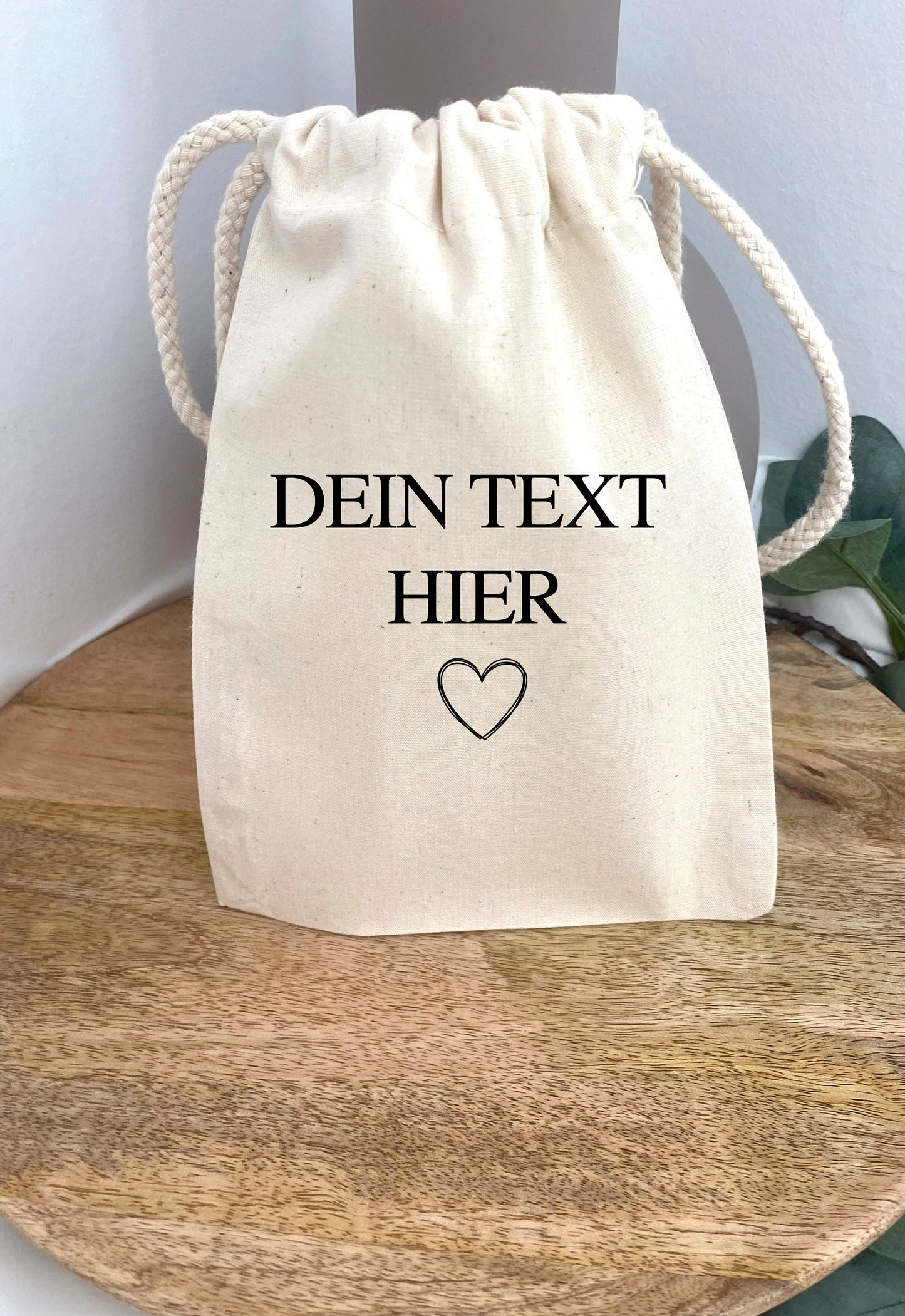 Personalisierter Geschenkbeutel - Beutel mit Wunschmotiv - Geschenkverpackung - Stoffbeutel mit personalisierung
