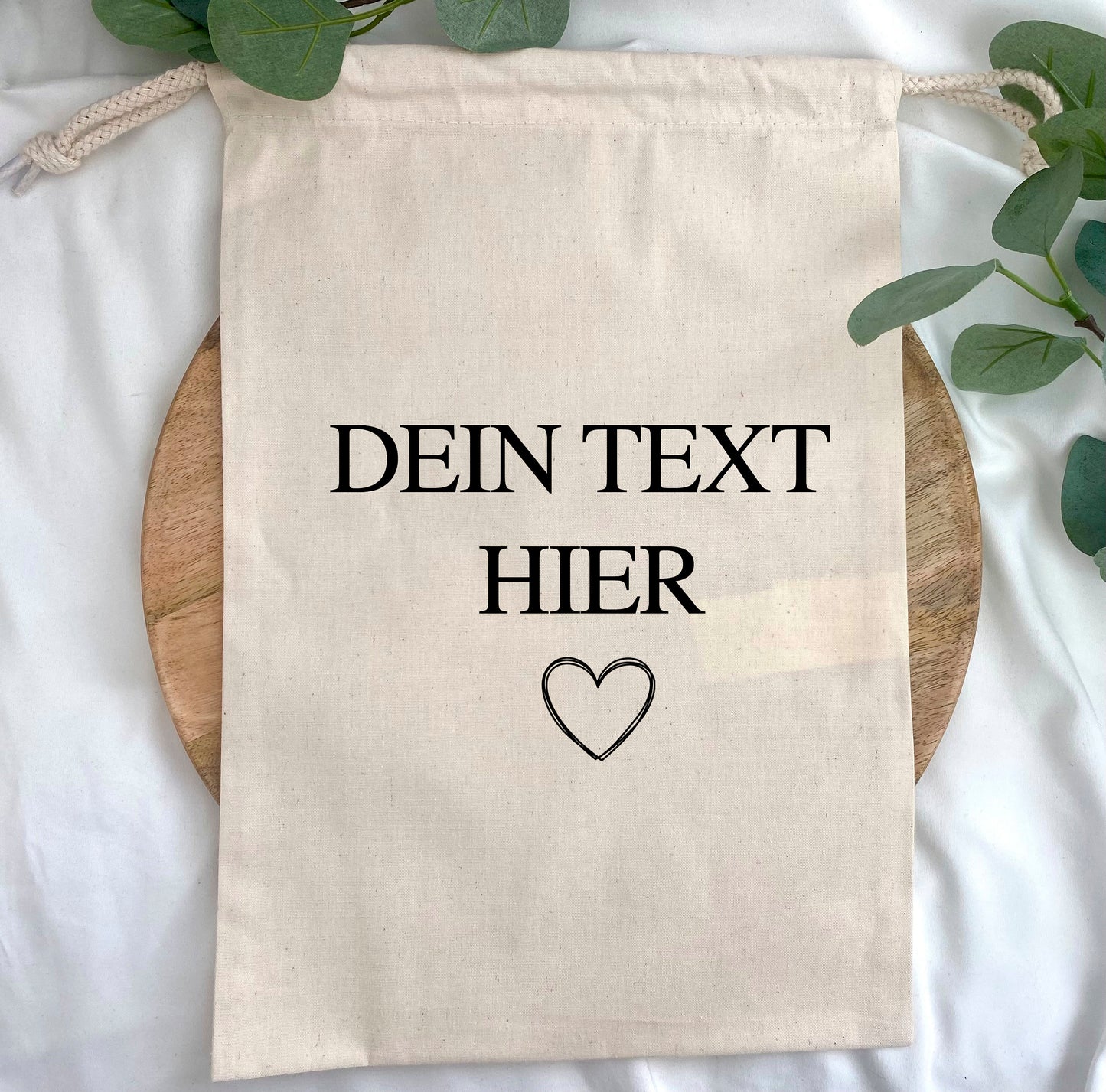 Personalisierter Geschenkbeutel - Beutel mit Wunschmotiv - Geschenkverpackung - Stoffbeutel mit personalisierung