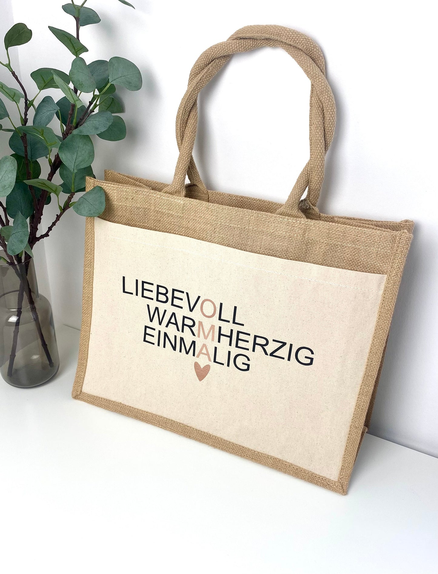 Jutetasche Oma - Tasche Oma - Oma Geschenk - Tasche für Oma - Geschenk Oma Geburtstag - Juteshopper