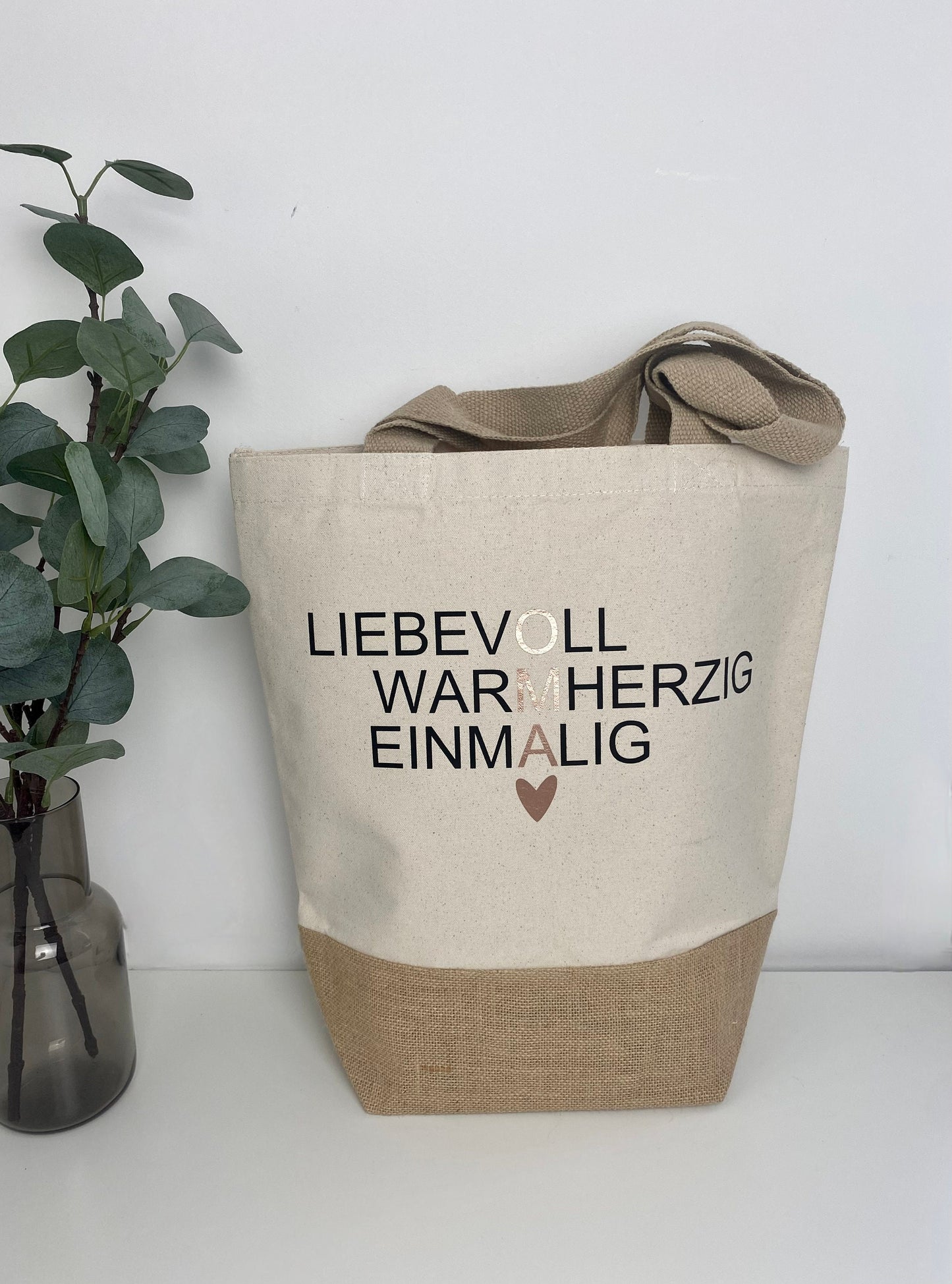 Tasche -  Einkaufstasche - Jutetasche Oma - Geschenk Oma - Geschenkidee