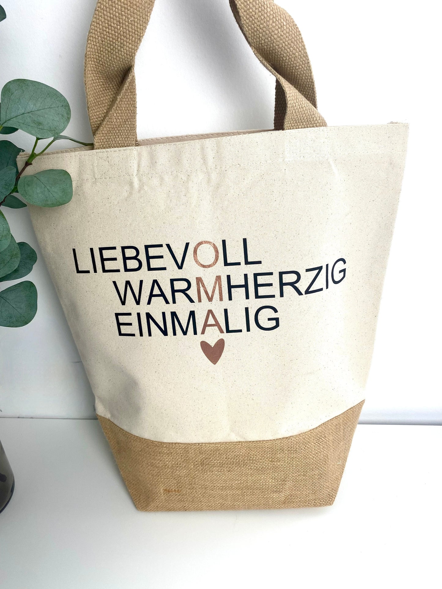 Tasche -  Einkaufstasche - Jutetasche Oma - Geschenk Oma - Geschenkidee