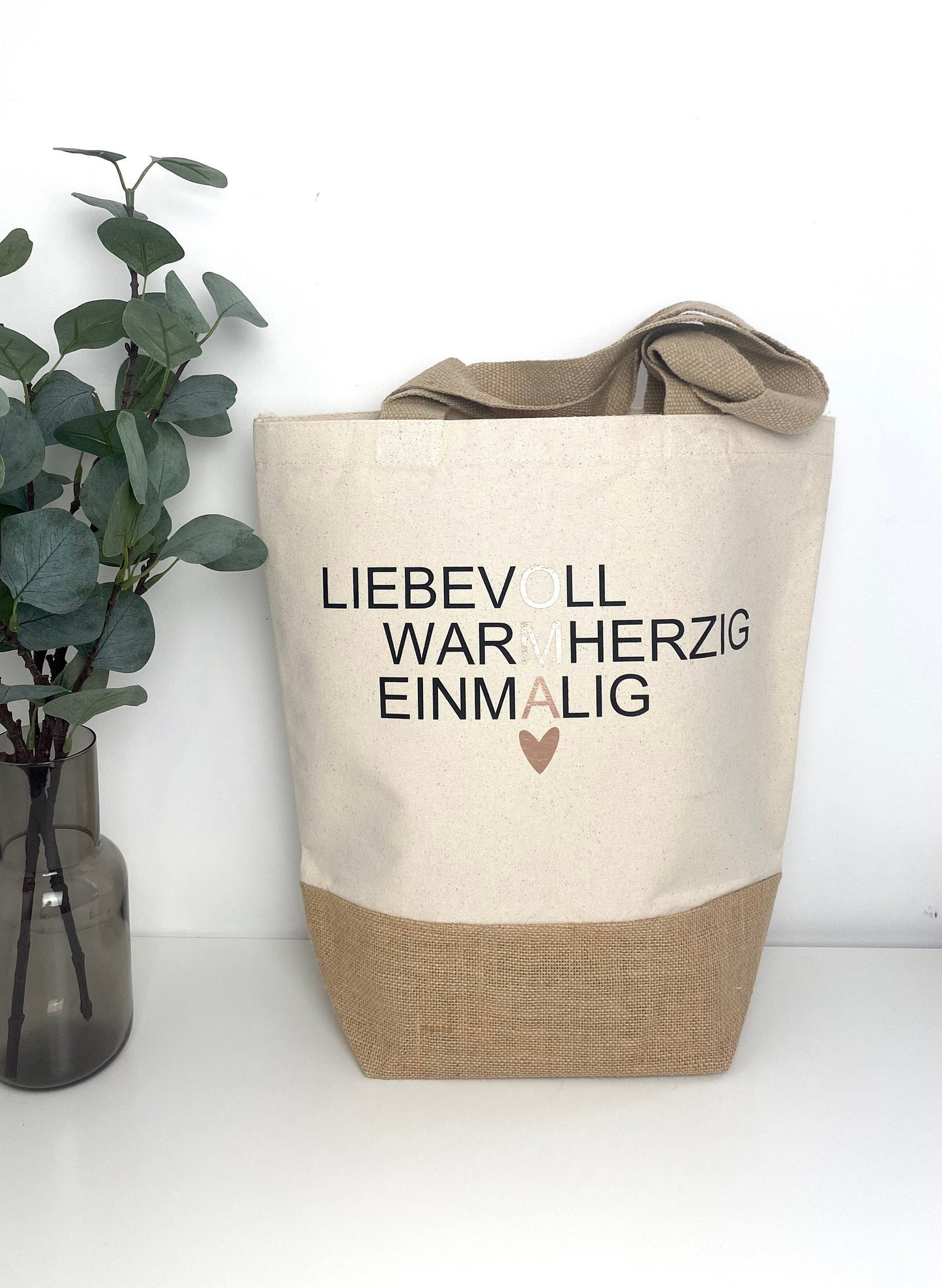 Tasche -  Einkaufstasche - Jutetasche Oma - Geschenk Oma - Geschenkidee