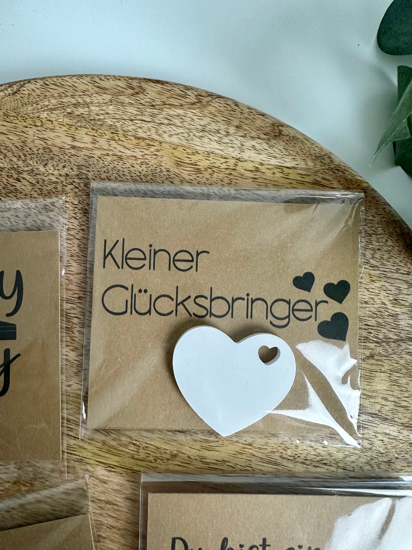 Geburtstagsgeschenk - Geburtstagsgruß - mini Geschenk - Mitbringsel - Geschenkidee mit Spruch - personalisiert - Glücksbringer