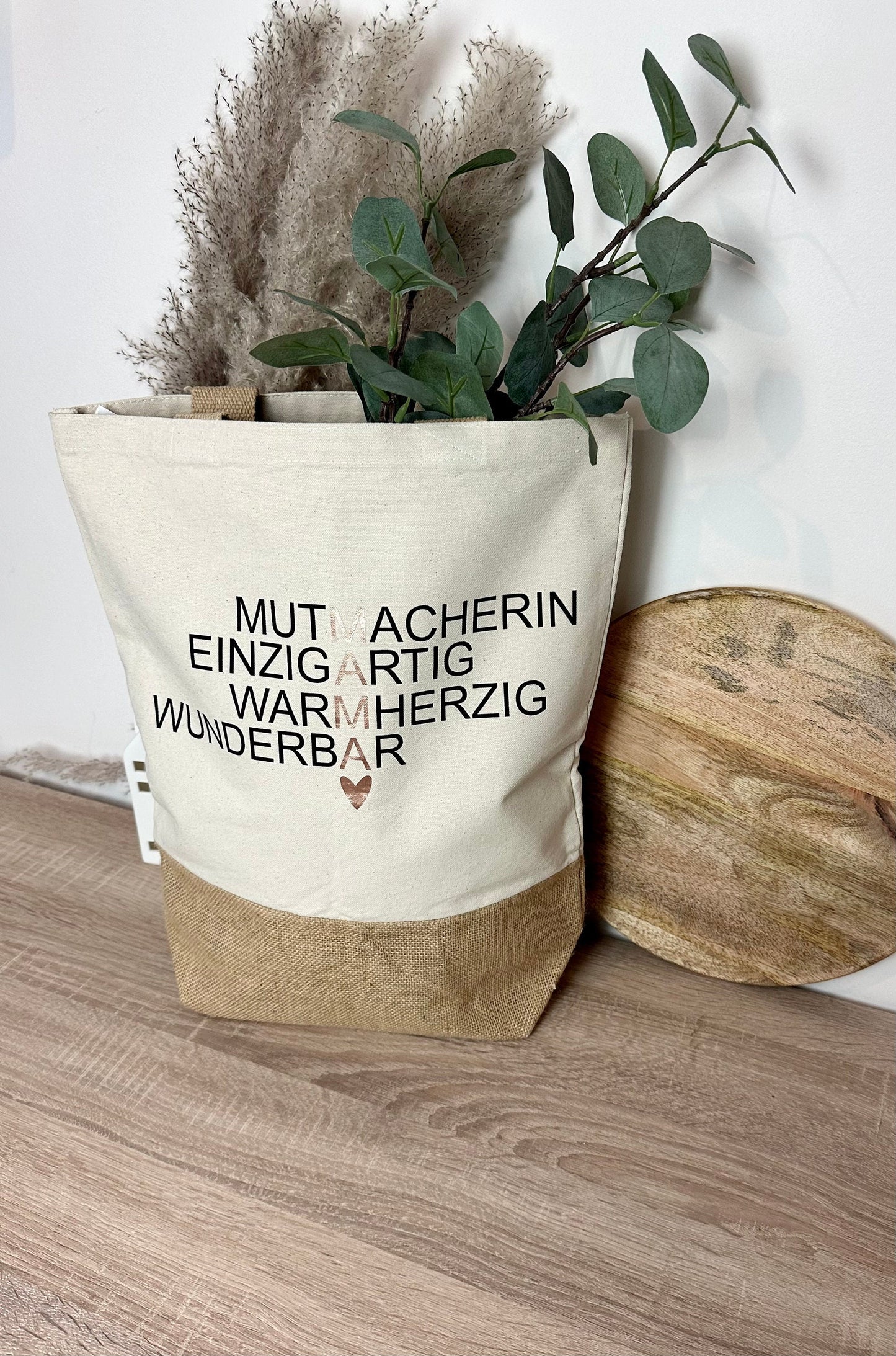 Tasche, Einkaufstasche, Jutetasche, Muttertag, Geschenk, Mama, Muttertagsgeschenk, Individuelle Geschenke