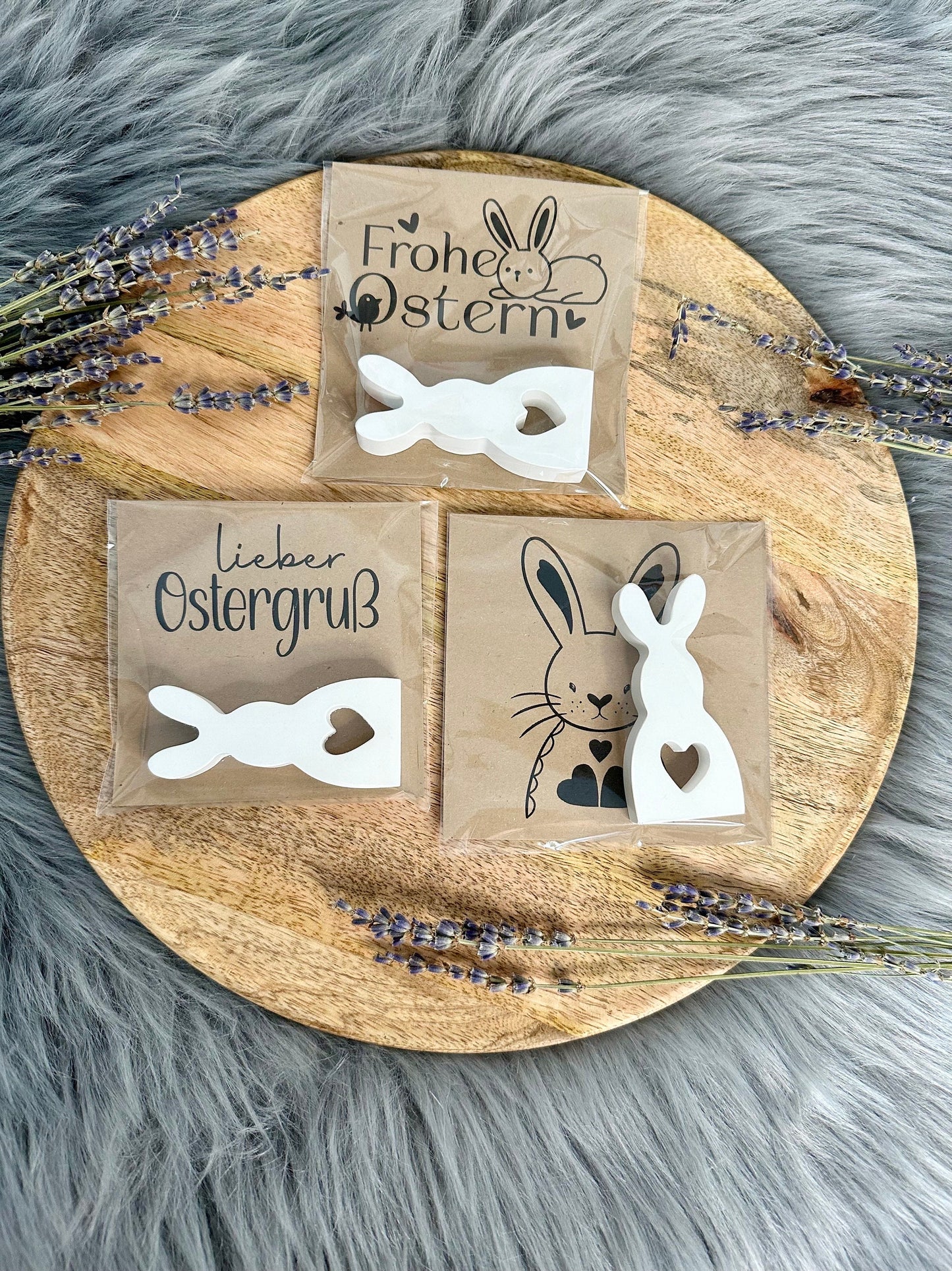 Ostergeschenk - Kleinigkeit zu Ostern -Mitbringsel Ostern - Osterhase - Glücksbringer - Frohe Ostern - Frühling