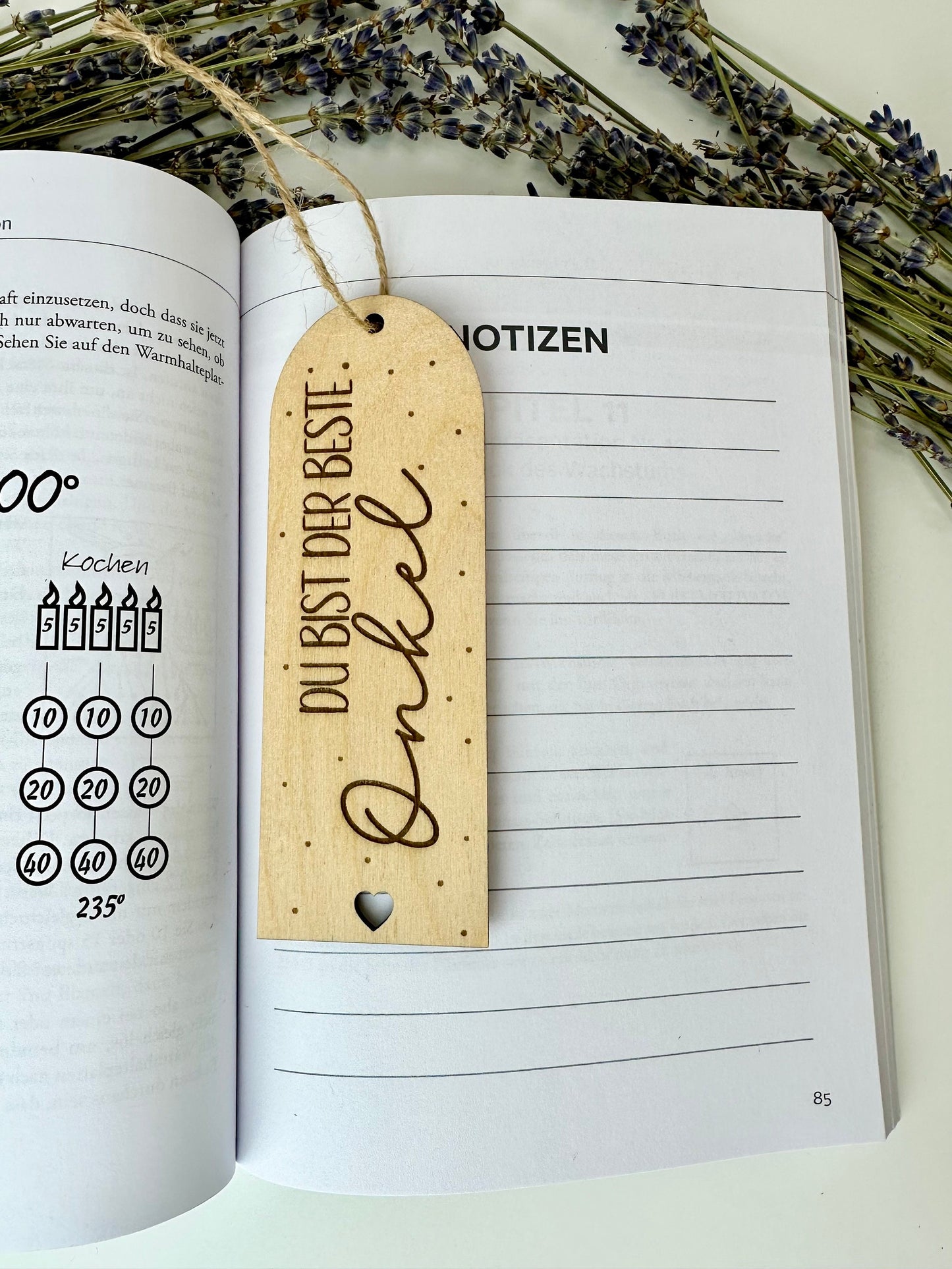 Lesezeichen bester Papa - Opa - Onkel - Geschenk zu Vatertag - Geschenkideen - individuelle Geschenke - Geburtstagsgeschenk
