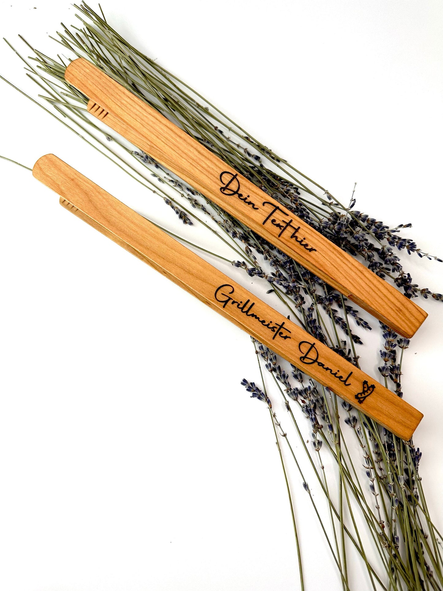 Personalisierte Grillzange - Geschenkidee für Männer - Grillzange mit eigenen Text personalisiert - Vatertag - Männergeschenk