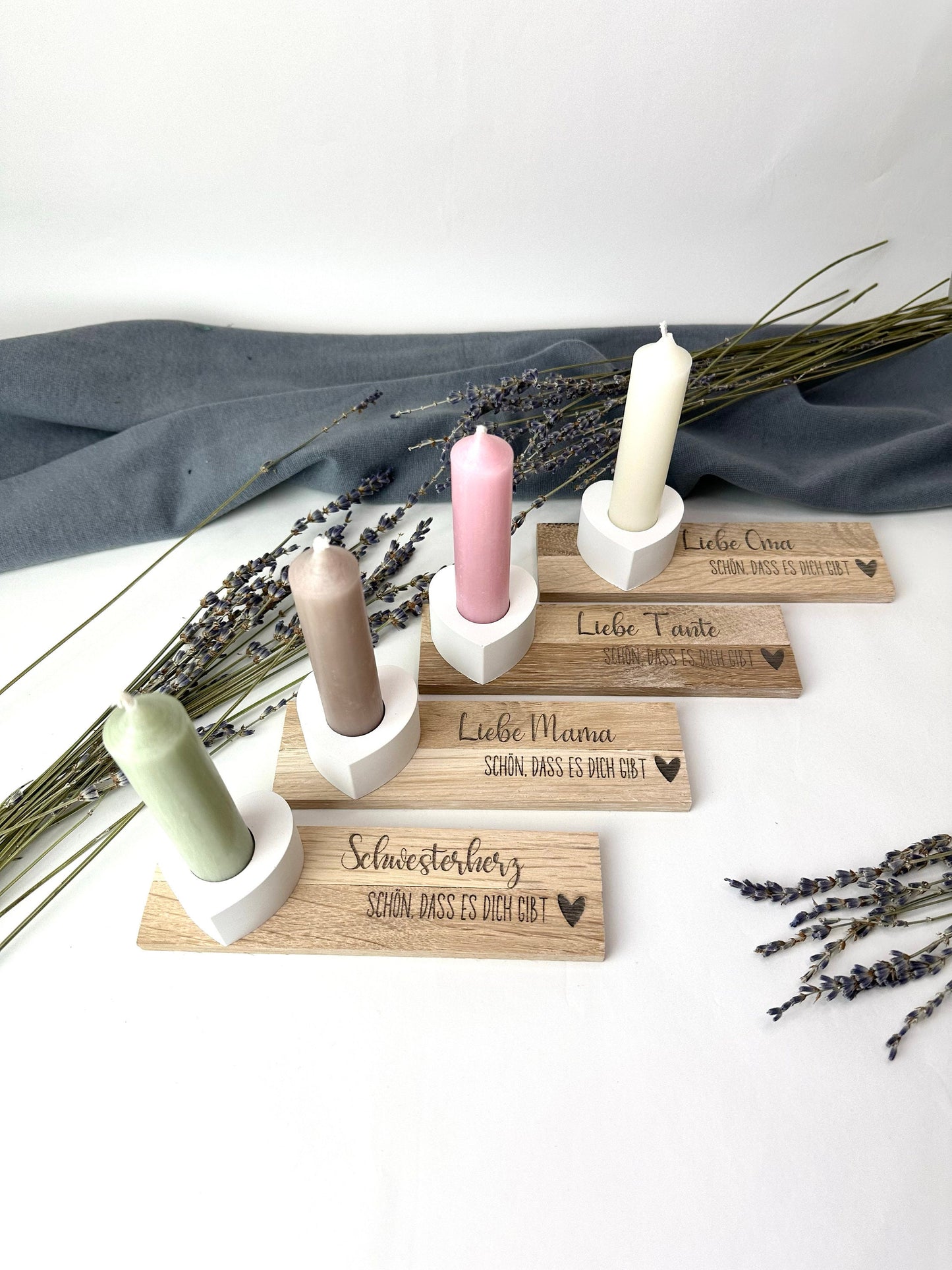 Geschenk Schwester - Geburtstagsmitbringsel - Geburtstagskerze - Geschenk für Mamas - Tante - Oma - Schwester - Mitbringsel