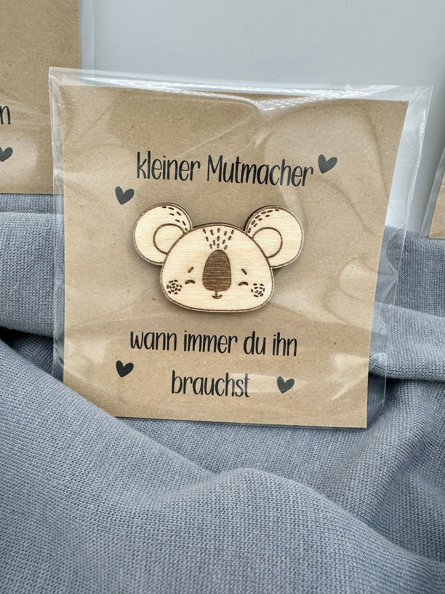 kleiner Mutmacher - Glücksbringer - Einschulung - Mutmacher Holz - Geburtstag - Prüfung - Schultüte Inhalt - Geschenk für Kinder