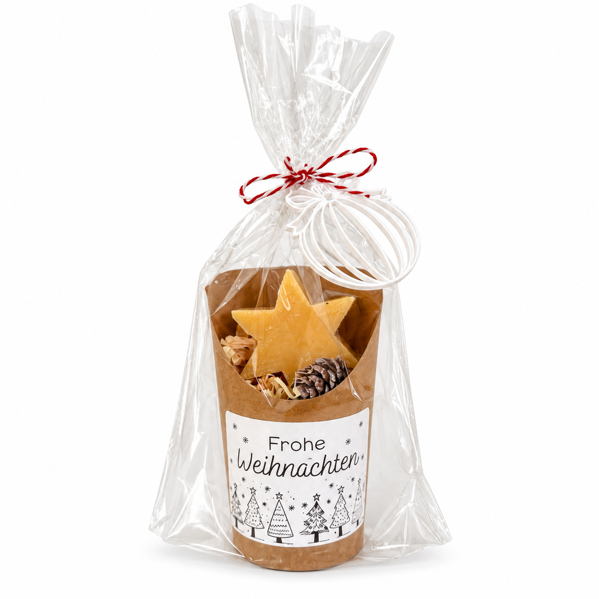 Weihnachtsseife mit Geschenkverpackung