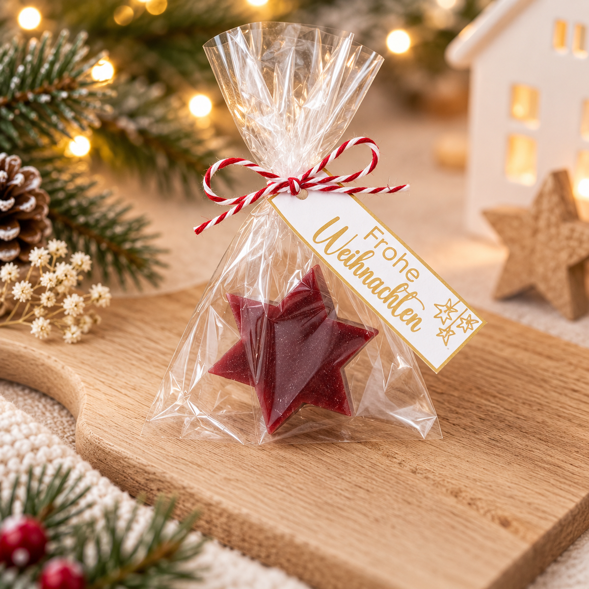 Weihnachtsseife 20 g in verschiedenen Varianten