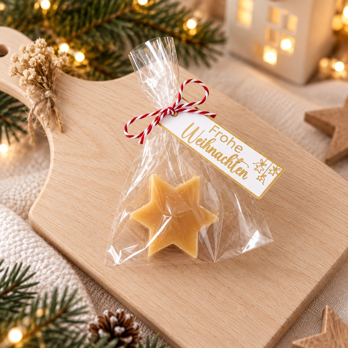 Weihnachtsseife 20 g in verschiedenen Varianten