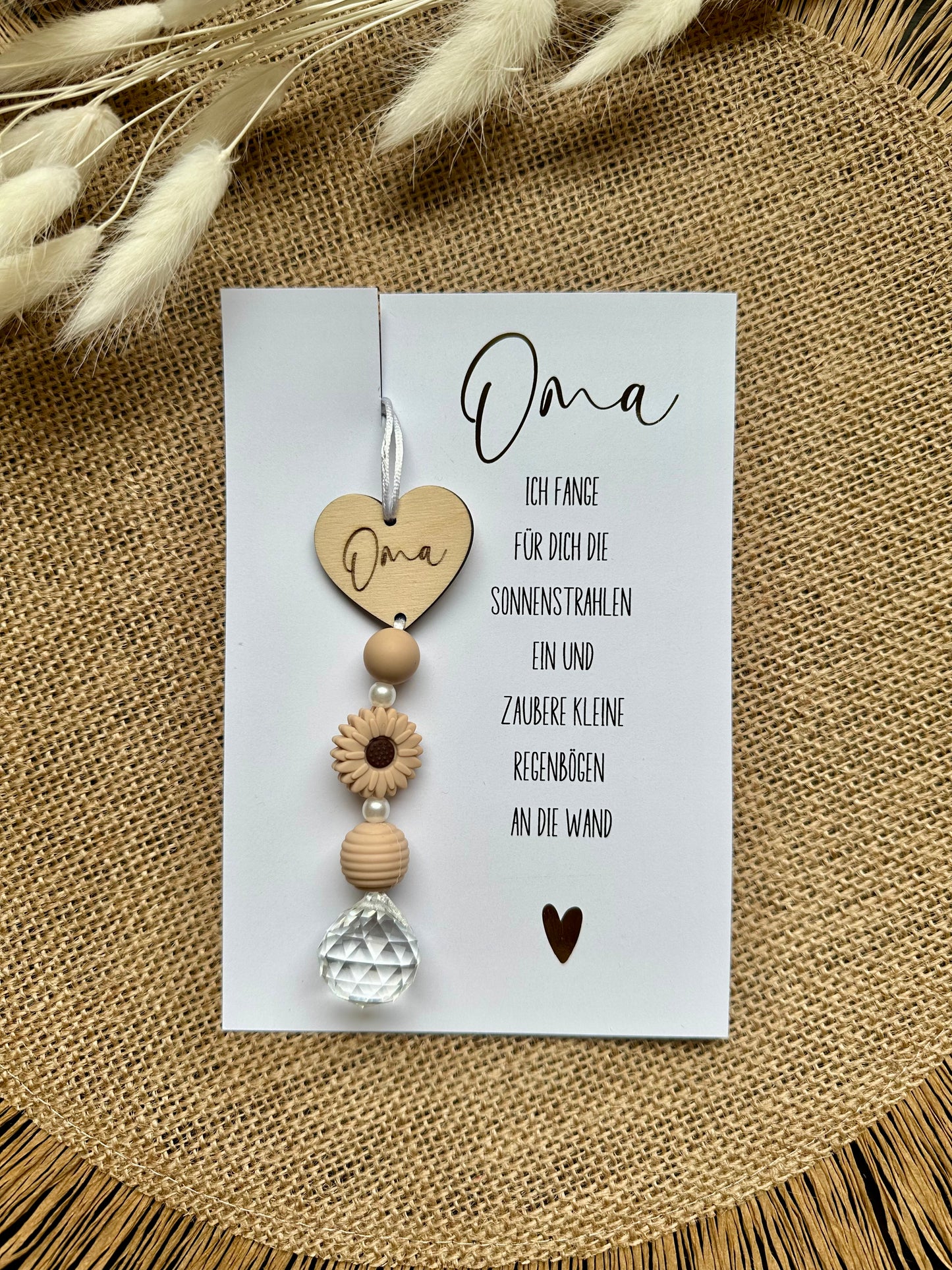 Sonnenfänger Oma - Geschenk Oma Muttertag