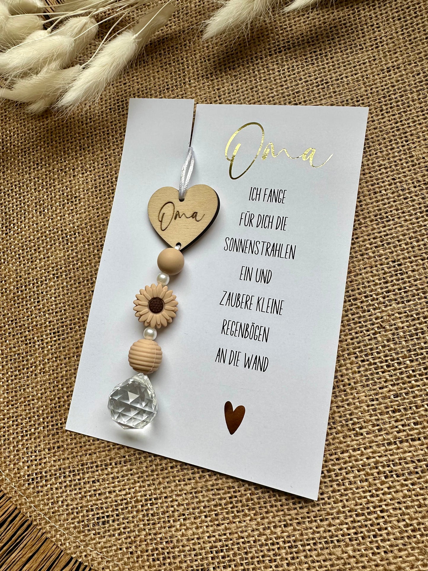 Sonnenfänger Oma - Geschenk Oma Muttertag