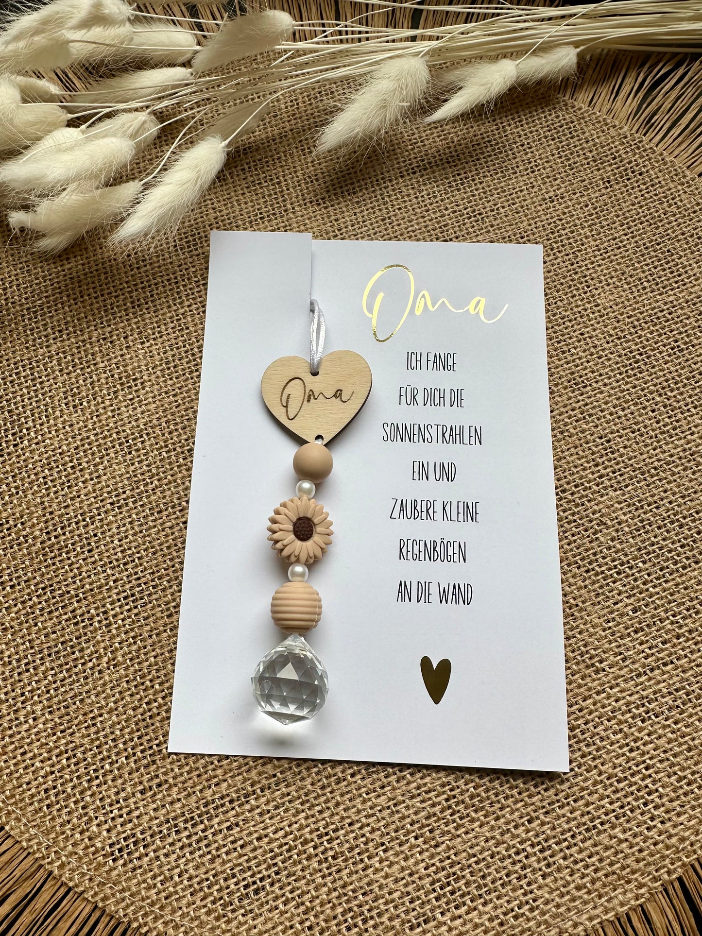 Sonnenfänger Oma - Geschenk Oma Muttertag