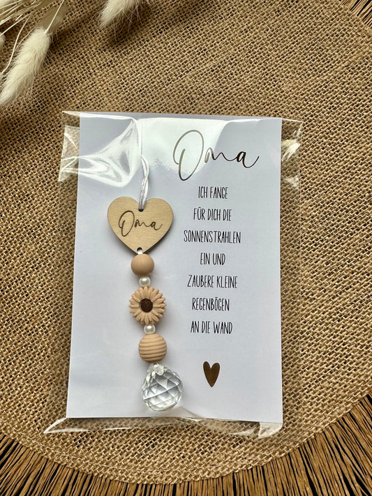 Sonnenfänger Oma - Geschenk Oma Muttertag
