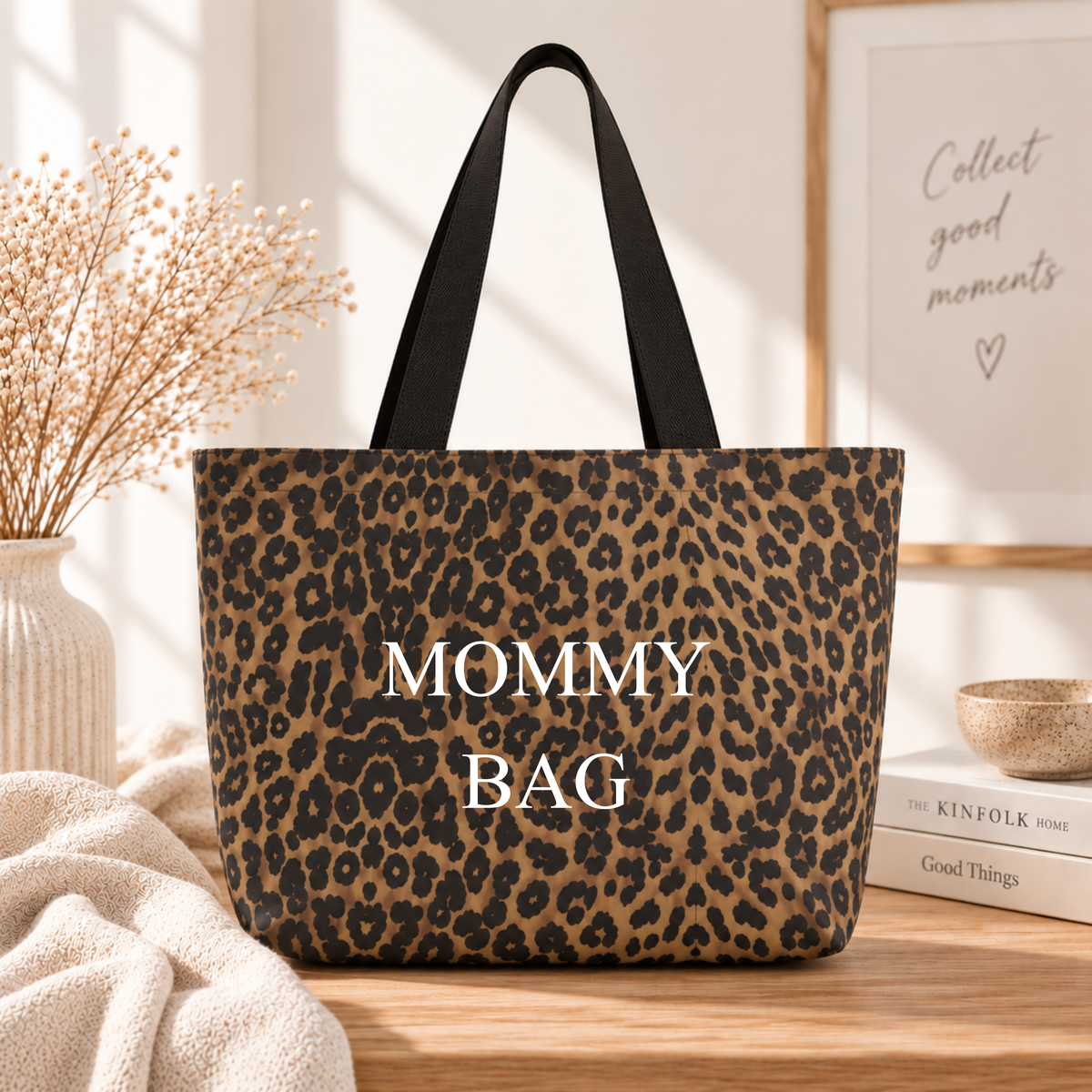 Mommy Bag mit Leoprint