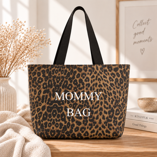 Mommy Bag mit Leoprint