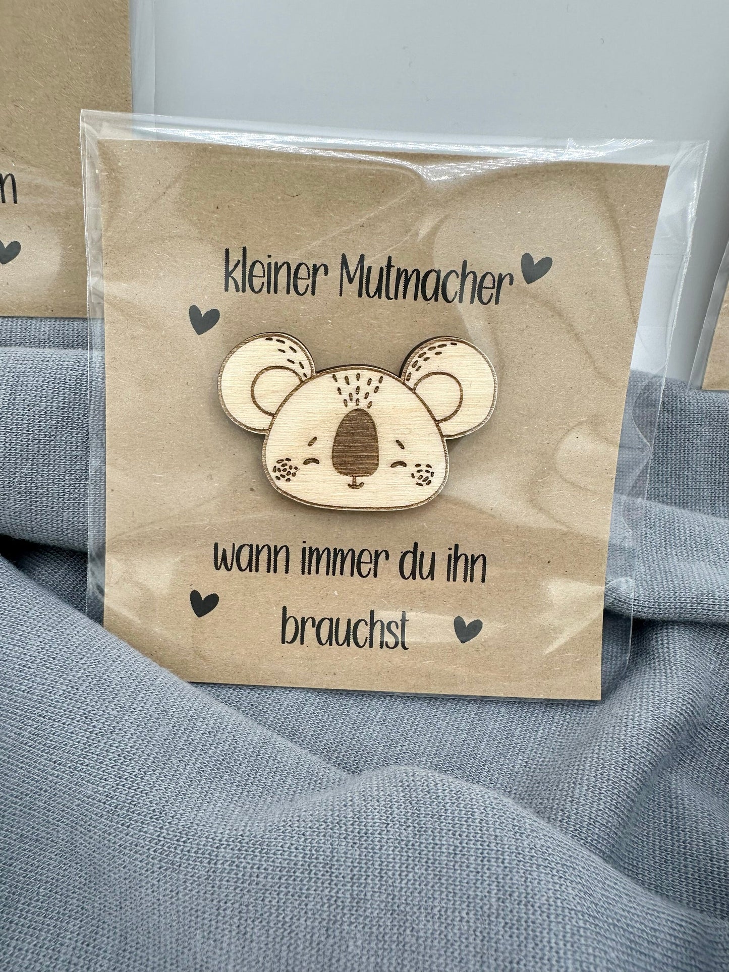 kleiner Mutmacher - Glücksbringer - Einschulung - Mutmacher Holz - Geburtstag - Prüfung - Schultüte Inhalt - Geschenk für Kinder